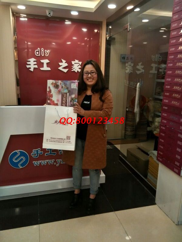 山東德州劉女士來手工活之家考察，欲自主創(chuàng)業(yè)組織人做手工活(圖1)