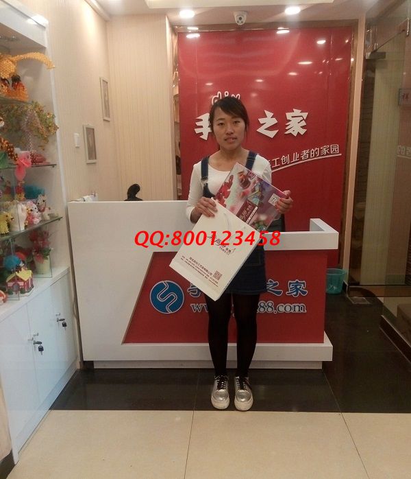 邯鄲館陶縣方先生和妻子一起來到手工活之家考察，欲組織人做手工活(圖1)