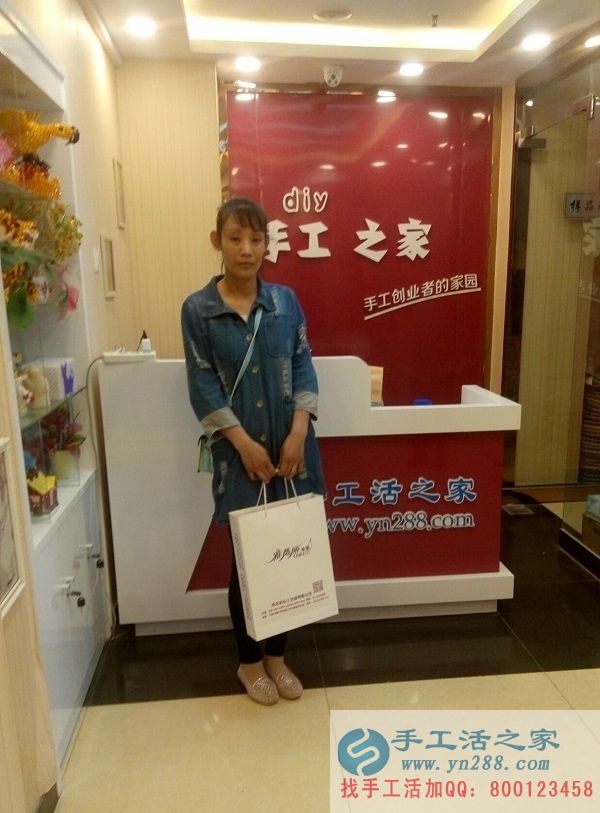 衡水董女士來手工活之家找手工活做，手工愛好者的家園(圖1)