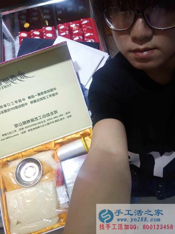 哪里有正規(guī)兼職手工活？內(nèi)蒙古韓女士想工作之余找個手工活做(圖1)