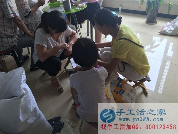 手工活之家外發(fā)加工2016年7月8日客戶來(lái)訪記錄:(圖4)