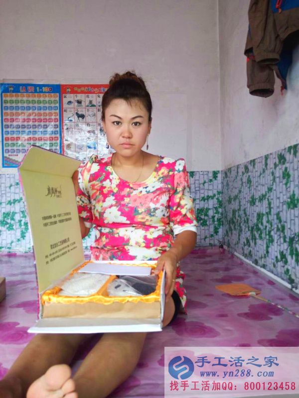 吉林省安圖縣女士手工活兼職，手工活外發(fā)項(xiàng)目在家就可以賺錢的項(xiàng)目(圖2)