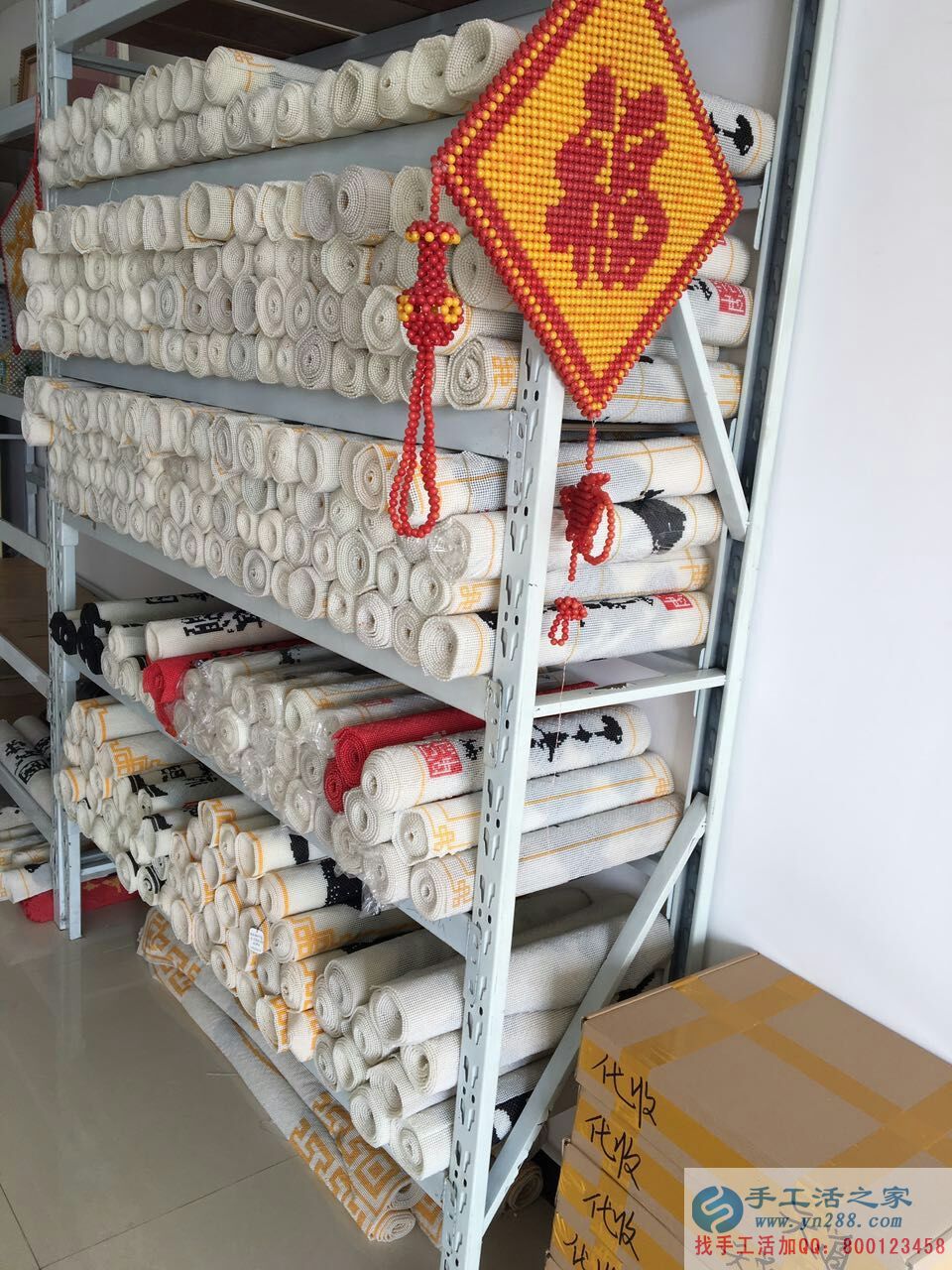 家庭婦女靠做手工活實(shí)現(xiàn)人生價值！江西萬女士在家做手工活賺錢比上班還多！——客戶珠繡成品