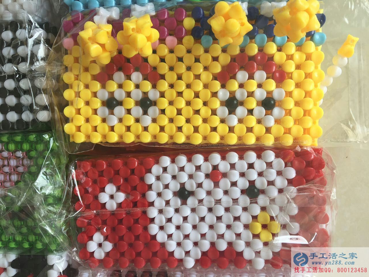 廣西百色市覃女士找到可以在家做的手工活，不交押金不用錢