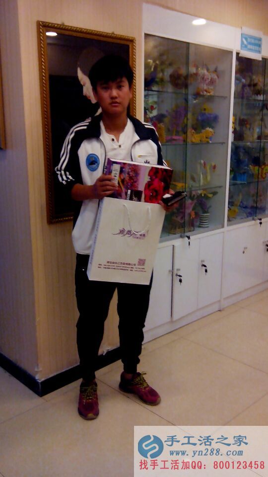 河北永年小朋先生想做手工活掙錢來到手工活之家考察合作 河北永年小朋先生想做手工活掙錢來到手工活之家考察合作