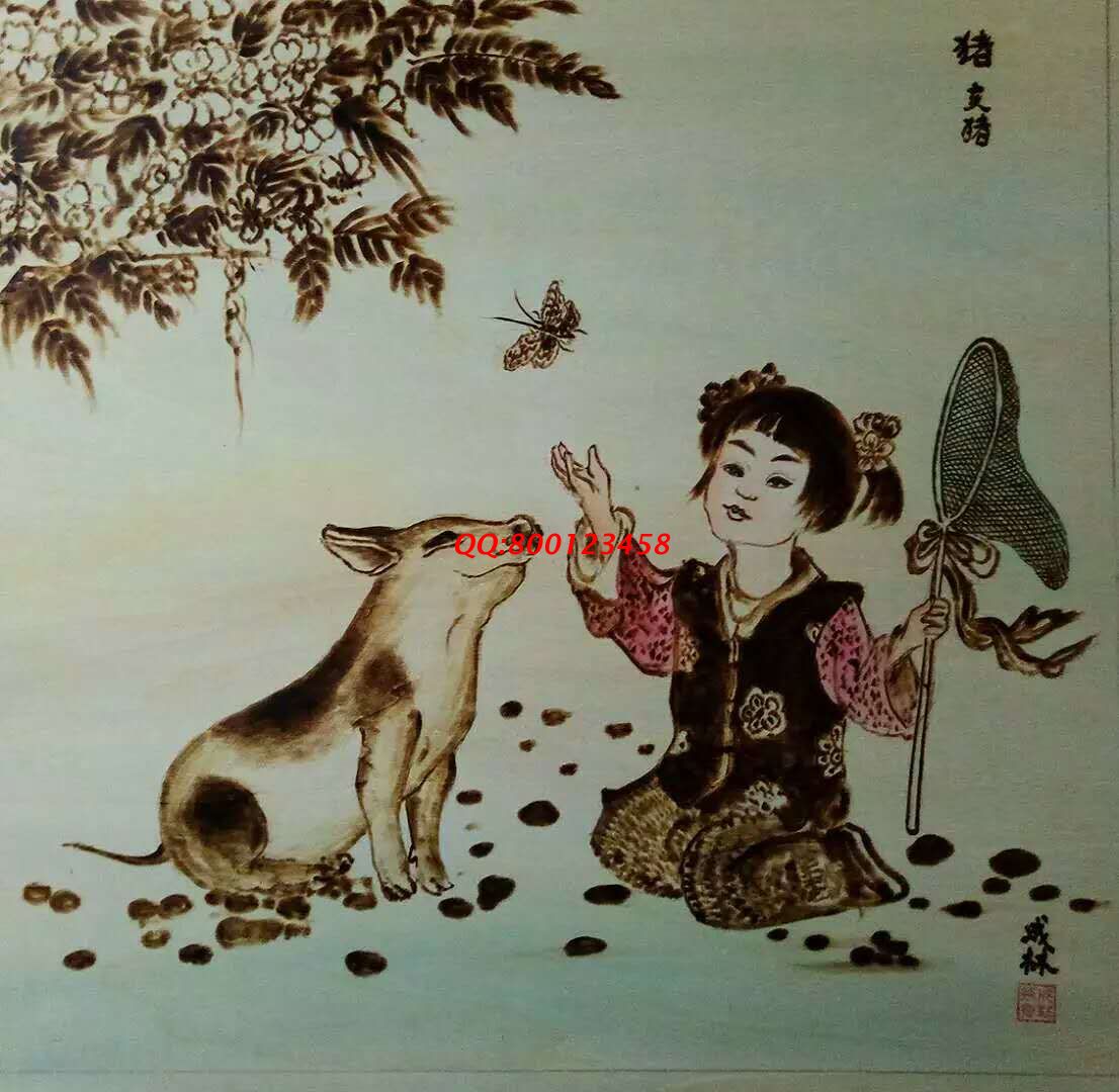 【民間手工藝品推介】邱縣傳統(tǒng)純手工烙畫，《十二生肖系列》預(yù)約定制