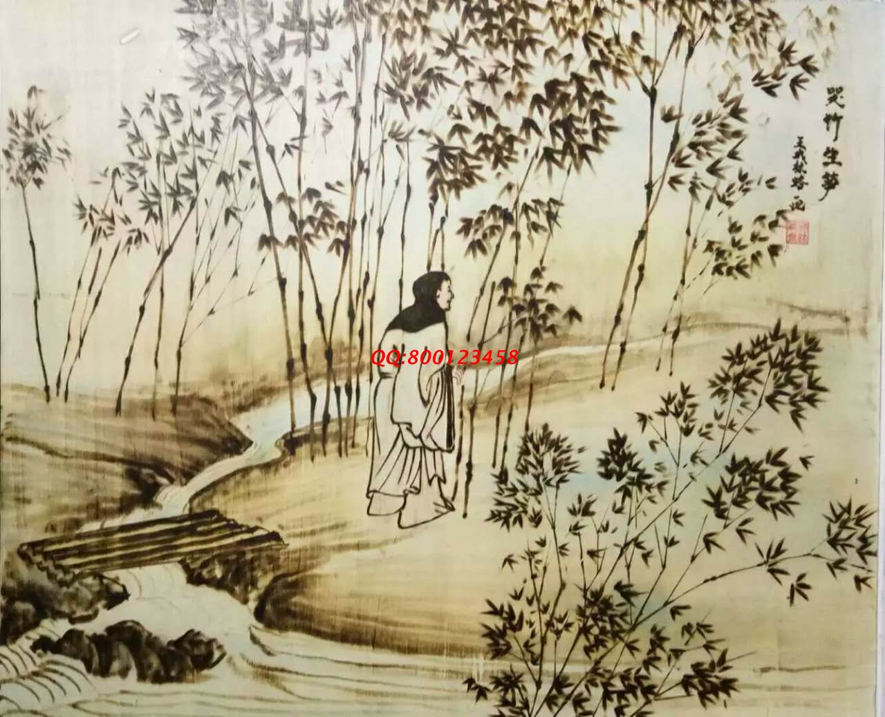【民間手工藝品推介】邱縣傳統(tǒng)純手工烙畫，《二十四孝系列》預(yù)約定制，尺寸46*39cm