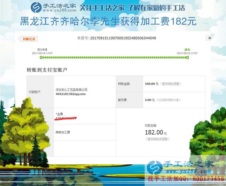 自己試做之后掙了錢,黑龍江齊齊哈爾李先生決定辭職回家組織人做手工活創(chuàng)業(yè)(圖1)
