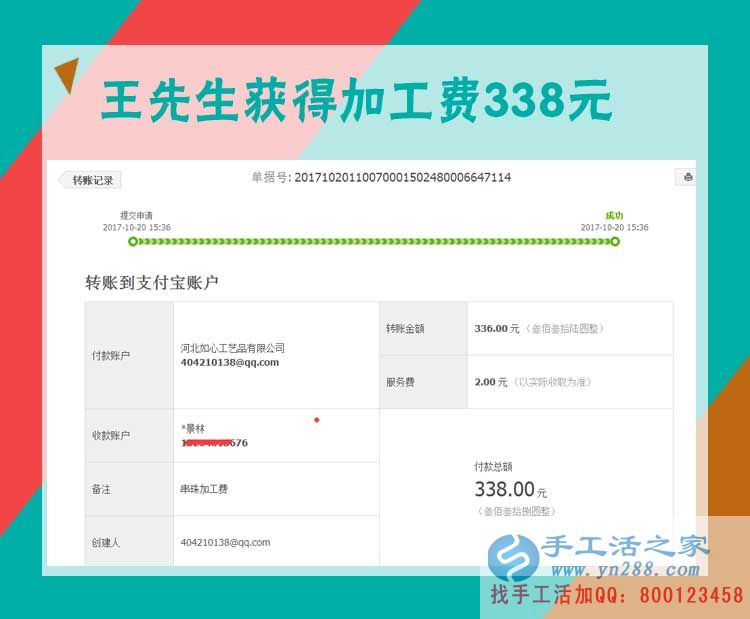 浙江快遞老板王先生，看好手工工藝品市場(chǎng)預(yù)約做代理(圖1)