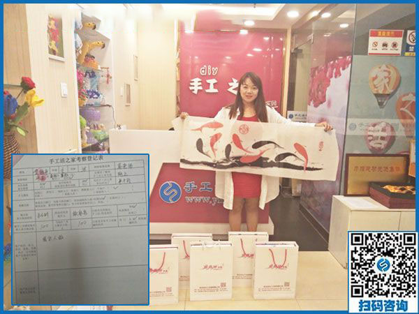 8月30日，拿回家做的手工活掙錢嗎?大家都說這個有藝術含量的手工活能掙。手工之家接待考察合作加工客戶剪影(圖4)