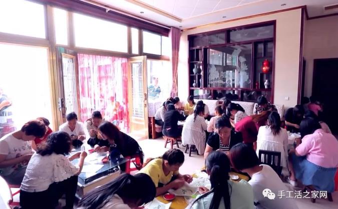 又結算3600元，吉林延吉耿女士連續(xù)結算彩珠繡免押金手工活加工費