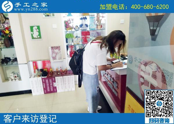 9月6日，手工活加盟項(xiàng)目的正規(guī)企業(yè)里倉(cāng)庫(kù)是什么樣子？手工之家接待考察加工客戶剪影