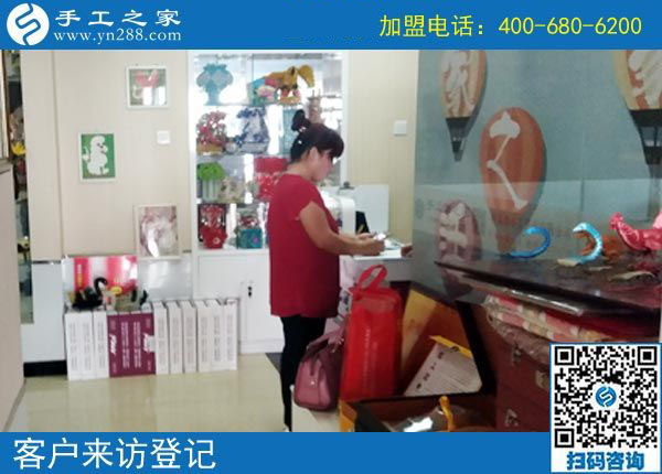 9月13日，哪些人適合做在家賺錢的手工活？手工之家接待考察加工客戶剪影