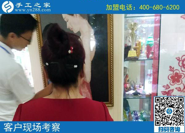 9月13日，哪些人適合做在家賺錢的手工活？手工之家接待考察加工客戶剪影
