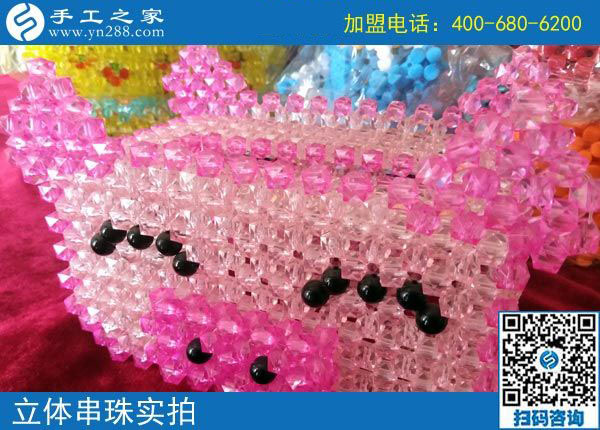一個人的幸福是一家人的幸福，四川安順李女士找到珠繡手工活加工項目