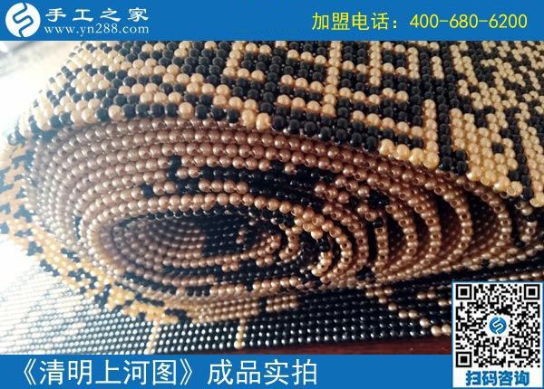 做免押金手工活兼職靠譜嗎？江西九江黃女士一直在做串珠手工活掙錢