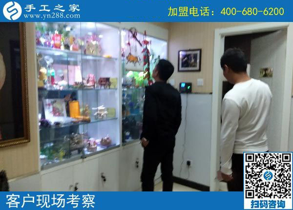 10月20日，把手工活拿回家做，這個串珠手工活加工能掙錢嗎?手工之家接待考察加工客戶剪影