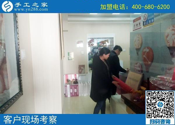 10月26日，正規(guī)供料的手工活，在家做的手工活就是這里。手工之家接待考察加工客戶剪影