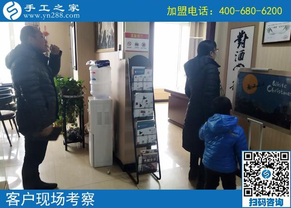 2月11日，可以在家做的手工活，在家手工加工就選珠繡手工，手工之家接待考察加工客戶剪影
