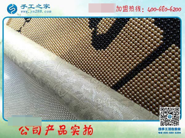 手工活賺錢哪里有？邯鄲大名縣王女士選擇手工之家串珠繡(圖5)