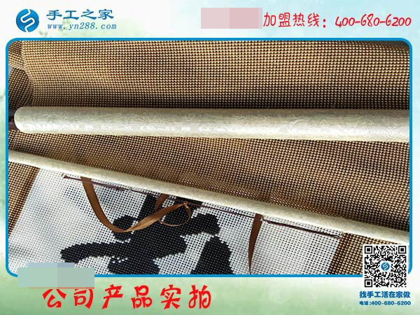 在家做手工活15天，邯鄲廣平縣沈女士完成多幅豎版雅薇麗珠繡！(圖2)