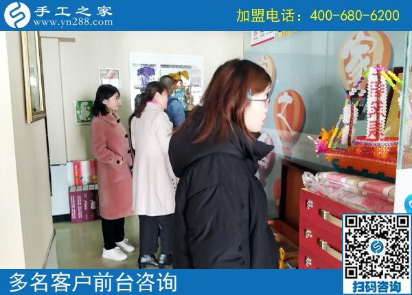 2月25日，這個(gè)沒(méi)有押金的手工活真的是穩(wěn)賺不賠嗎？手工之家接待考察加工客戶剪影