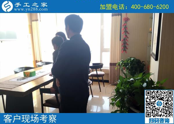 3月7日，男女都能做，可以寄到家做的手工活是個什么樣子？手工之家接待考察加工客戶剪影