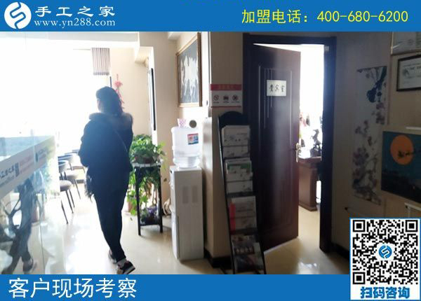 3月17日，想接正規(guī)廠家的手工活就選這里的珠繡免押金手工活，手工之家接待考察加工客戶剪影