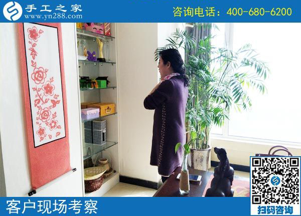 3月19日，急招在家加工手工活手工加工人員，這個(gè)免押金手工活外發(fā)加工項(xiàng)目很缺人！手工之家接待考察加工客戶剪影