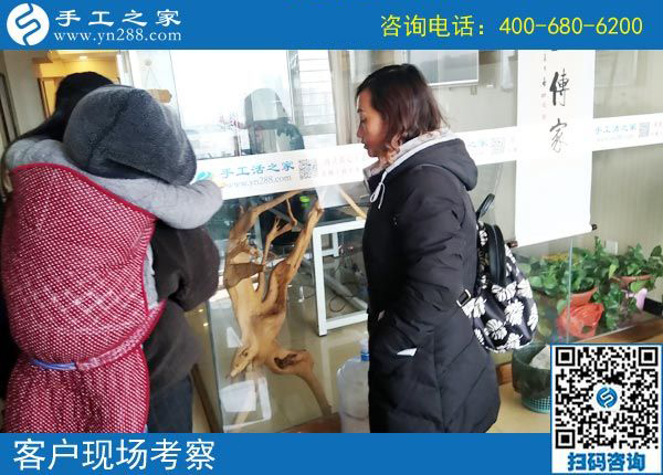 3月24日，這個可以寄到家做的手工活當(dāng)創(chuàng)業(yè)好項目怎么樣？這些細(xì)節(jié)表示沒問題。手工之家接待考察加工客戶剪影