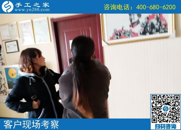 3月24日，這個可以寄到家做的手工活當(dāng)創(chuàng)業(yè)好項目怎么樣？這些細(xì)節(jié)表示沒問題。手工之家接待考察加工客戶剪影