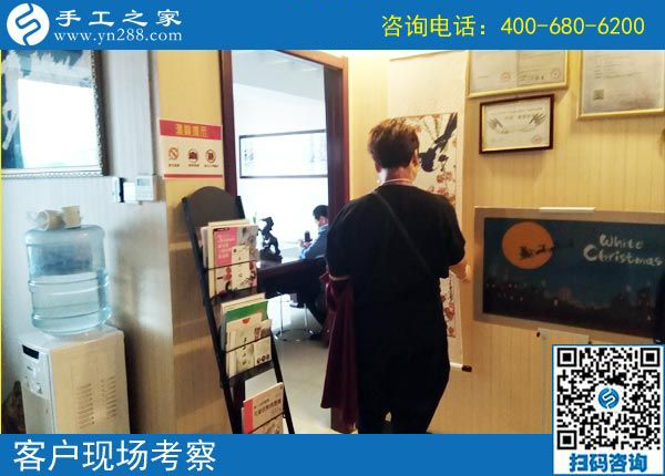 3月30日，這個可以寄到家做的手工活好不好做？手工之家接待考察加工客戶剪影