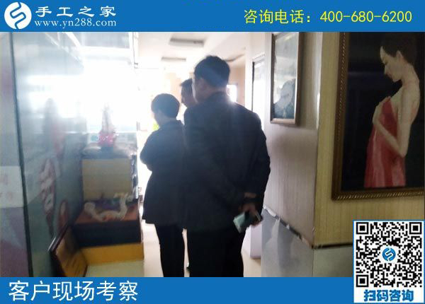 3月30日，這個可以寄到家做的手工活好不好做？手工之家接待考察加工客戶剪影