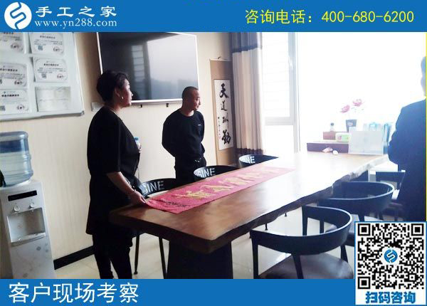 3月30日，這個可以寄到家做的手工活好不好做？手工之家接待考察加工客戶剪影