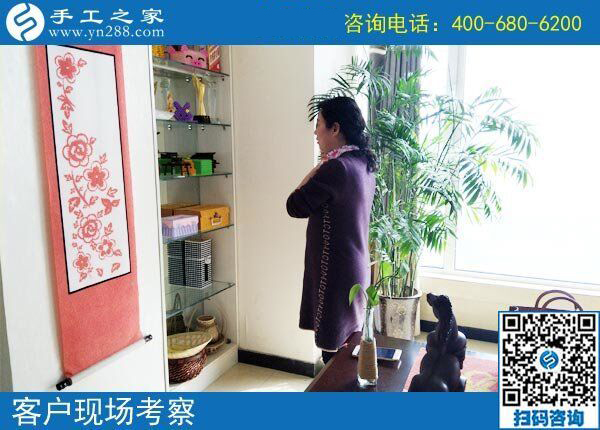 萊蕪手工活外發(fā)加工沒(méi)找到,劉女士來(lái)到手工之家找活做(圖1)