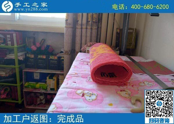 曾想加工粘花手工活，今愛上串珠繡！北京呂女士的手工活小故事(圖1)