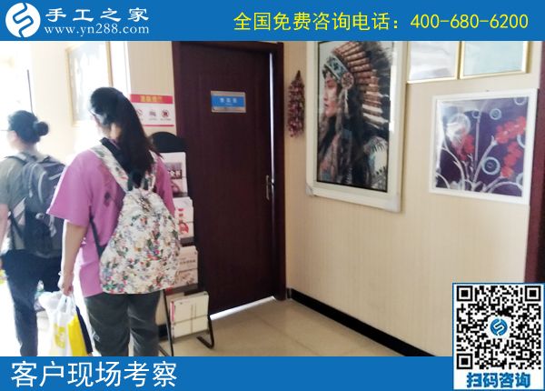 6月16日，找到正規(guī)手工活外發(fā)加工項(xiàng)目，在家賺錢的手工活，手工之家接待考察加工客戶剪影(圖1)