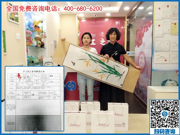 6月29日，手工活拿回家做，想接正規(guī)廠家的手工活就來這里，手工之家接待考察加工客戶剪影