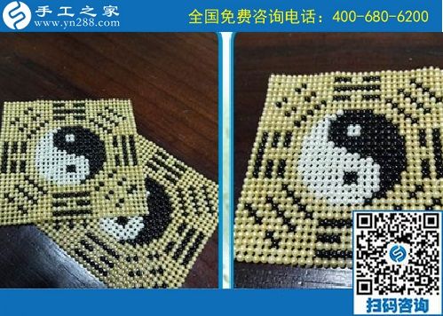 不做十字繡，湖南衡陽蔣女士選擇做這個能掙錢的珠繡外發(fā)手工活