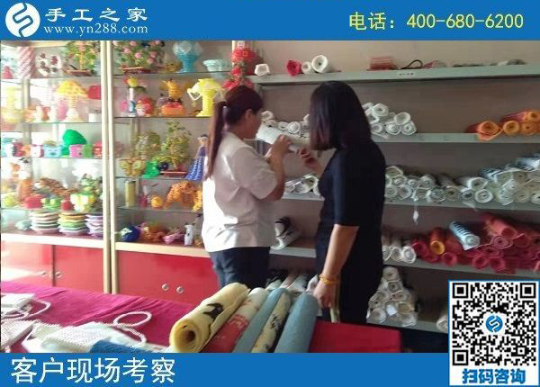 8月30日，把手工活拿回家做，越來(lái)越多的人選這里是有原因的，手工之家接待考察加工客戶(hù)剪影