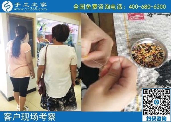 手工活兼職可帶回家就是好，湖南株洲朱女士帶孩子之余也能有份收入了