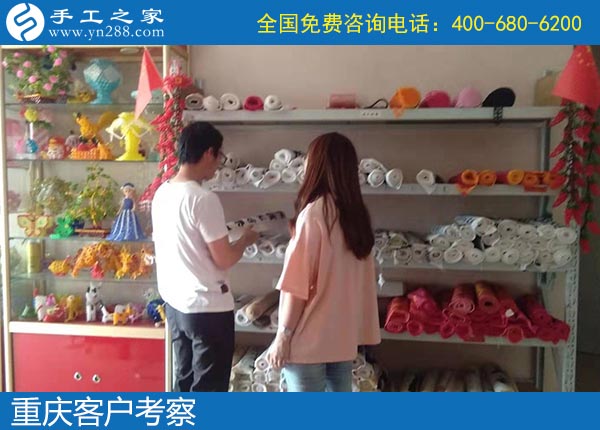 9月30日，產(chǎn)品是一個正規(guī)手工活外發(fā)加工廠家的根本，手工之家接待考察加工客戶剪影