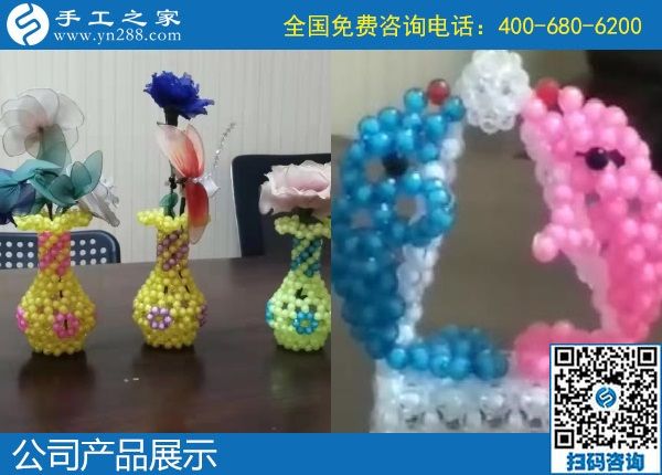 10月27日，做好手工活外發(fā)加工，更要做好珠繡成品銷售，手工之家接待考察加工客戶剪影