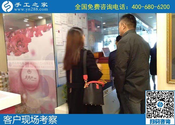 11月16日，代理手工活加工項目，就是珠繡串珠外發(fā)手工活賺錢好項目，手工之家接待考察加工客戶剪影