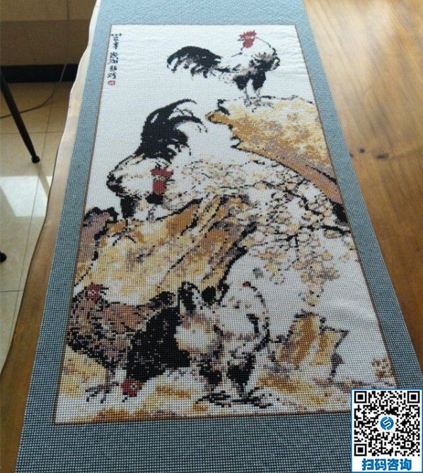 “多做串珠繡，過年吃豬肉！”邯鄲一位家庭婦女說(圖1)