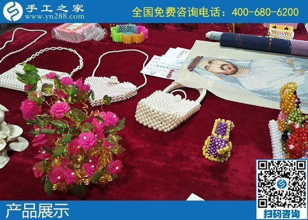 家庭手工活加工串珠子，手工之家常年外發(fā)加工(圖1)