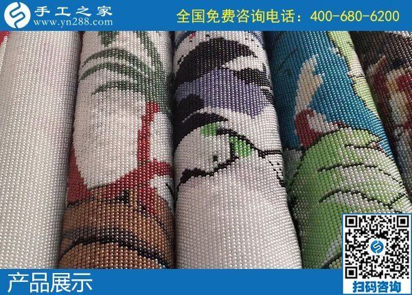 12月8日，找手工活做，手工活外發(fā)，大家都選擇珠繡加工。手工之家接待考察加工客戶剪影