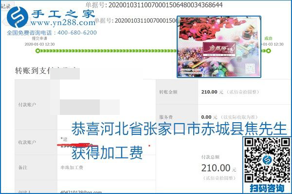 你、我、她，都能做，都能掙錢，這個(gè)手工活加盟項(xiàng)目是首選