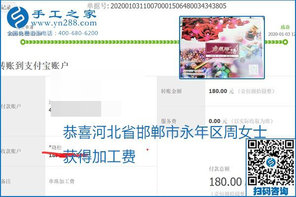 你、我、她，都能做，都能掙錢，這個(gè)手工活加盟項(xiàng)目是首選