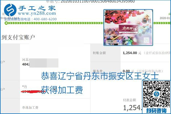 你、我、她，都能做，都能掙錢，這個(gè)手工活加盟項(xiàng)目是首選